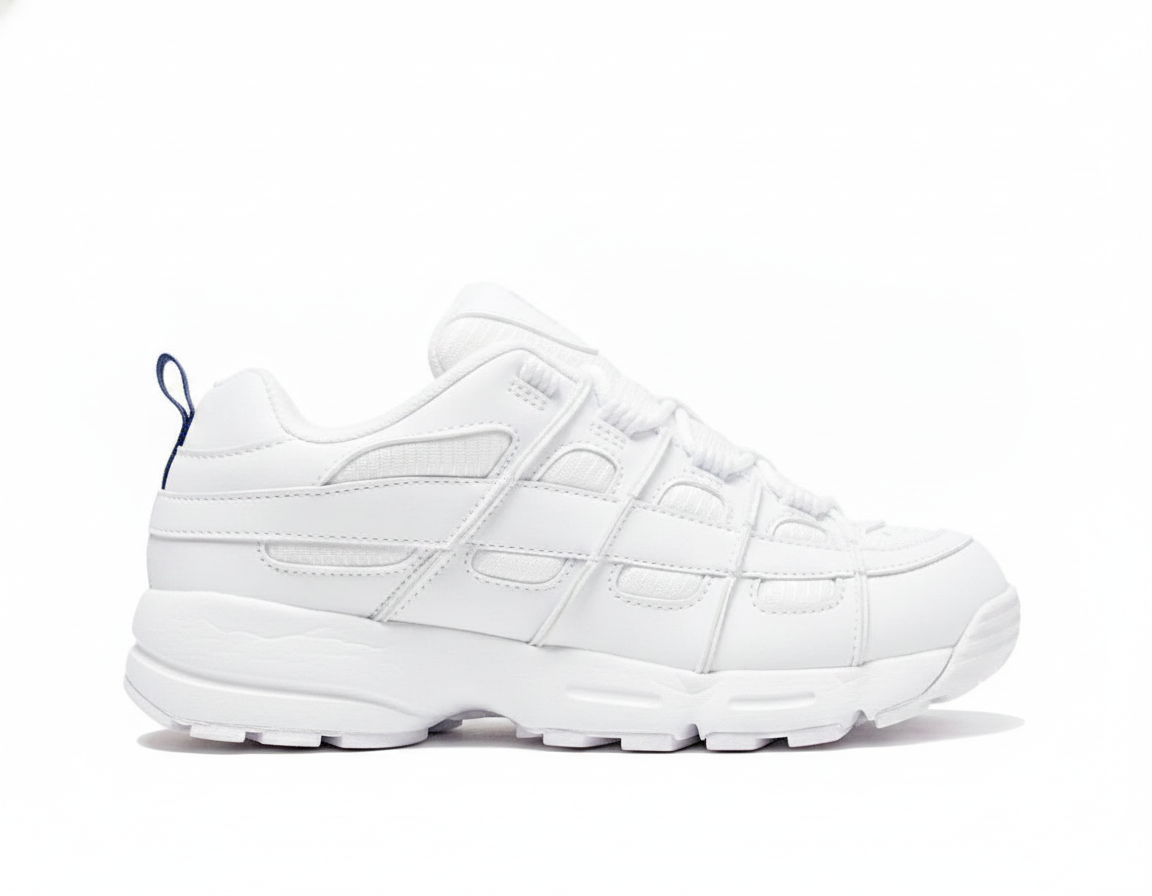 Zapatilla Casual Mujer Blanca Estilo Urbano