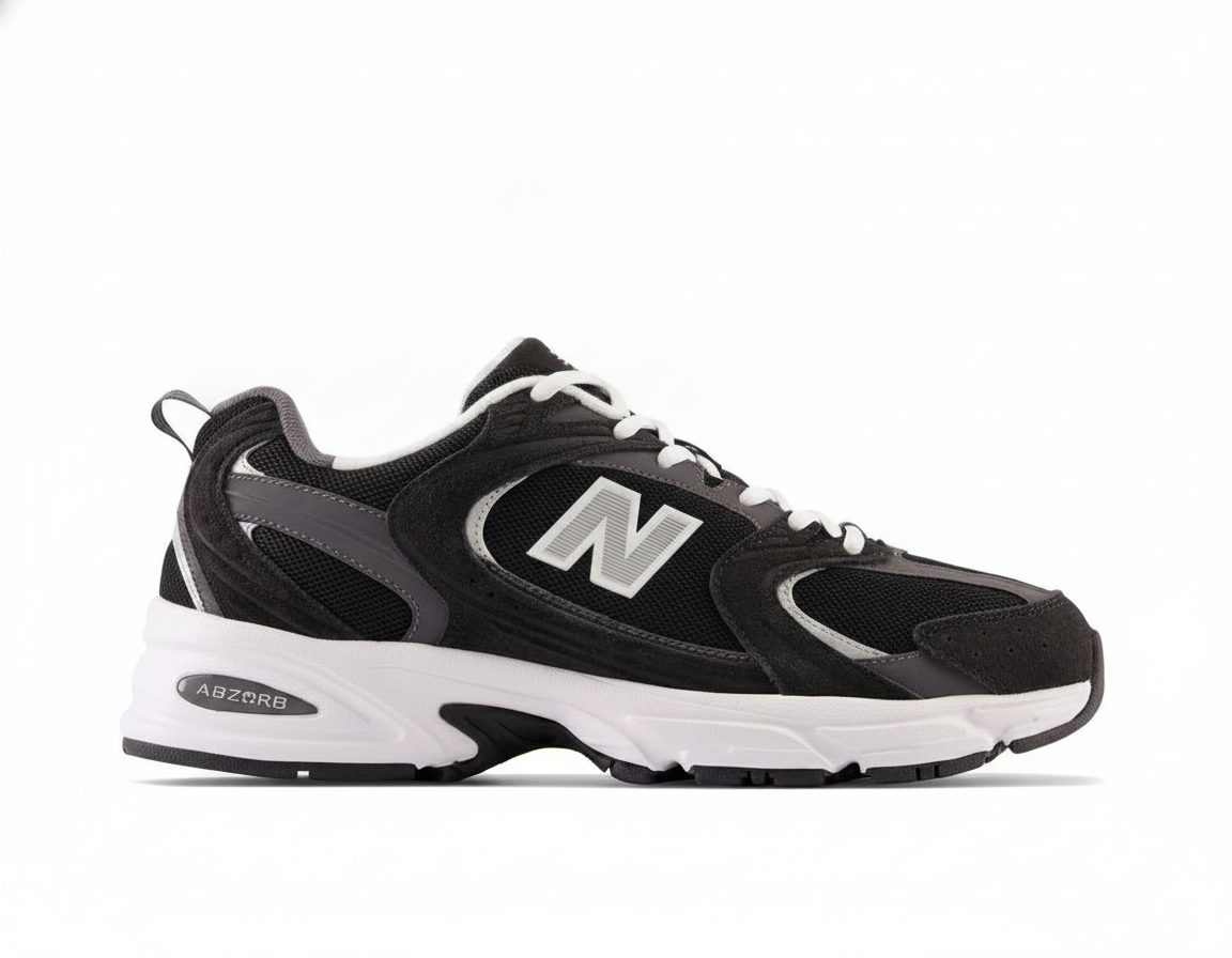 Zapatilla Urbana Deportiva Casual Hombre - Negro