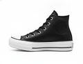 Zapatilla Urbana Plataforma Niños Negra