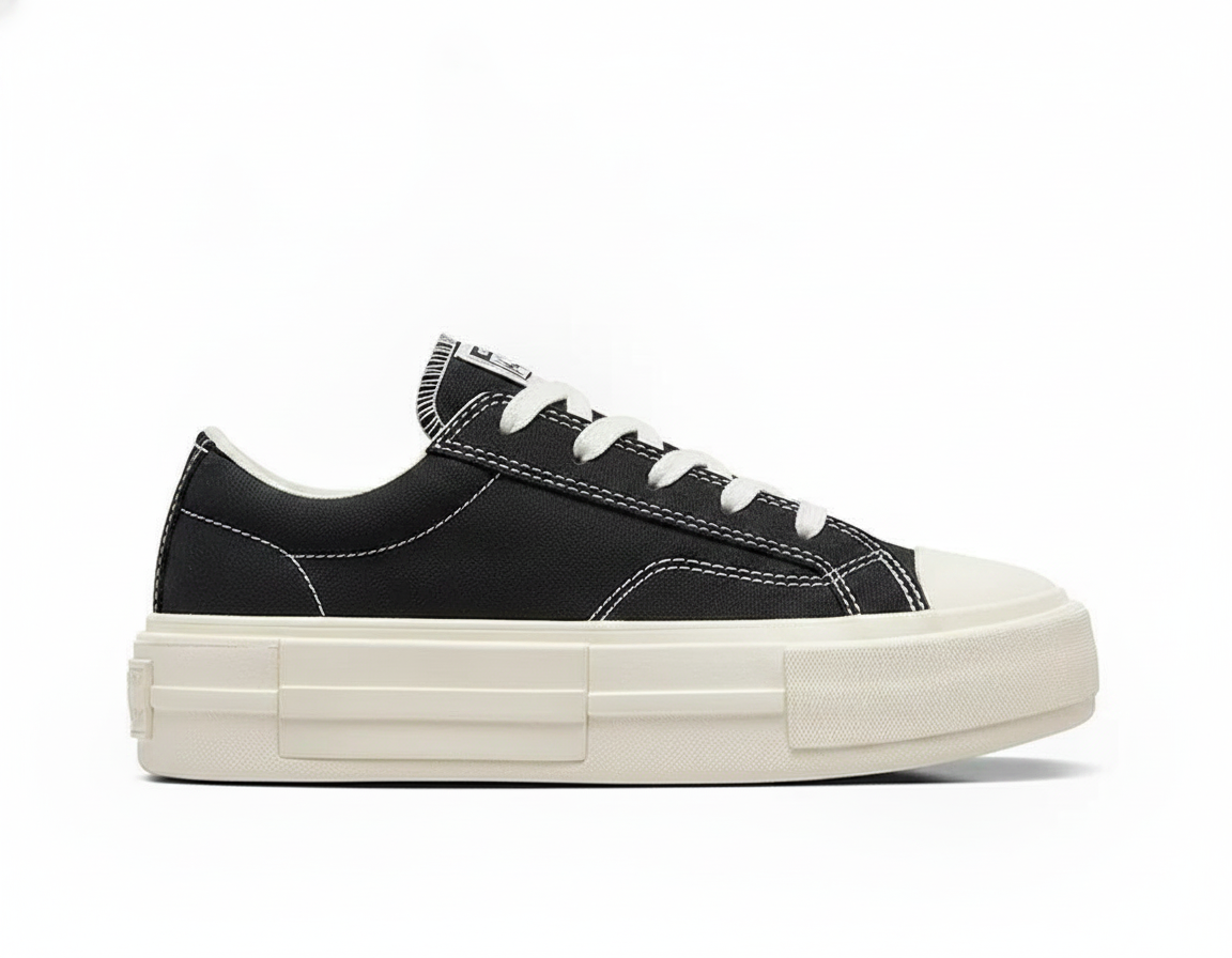Zapatilla Casual Plataforma para Mujer Negra