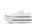 Zapatillas urbanas de plataforma para mujer, blanco