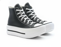 Zapatilla Urbana Plataforma Mujer Negro