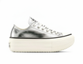 Zapatillas Urbanas Plataforma Mujer Plata