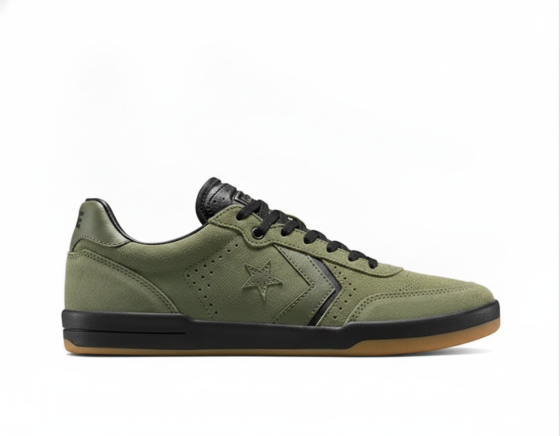 Zapatillas Urbanas Hombre Negras Diseño Clásico