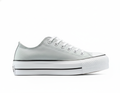 Zapatillas Urbanas con Plataforma para Mujer Gris