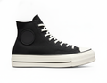 Zapatillas Urbanas con Plataforma para Mujer - Negro