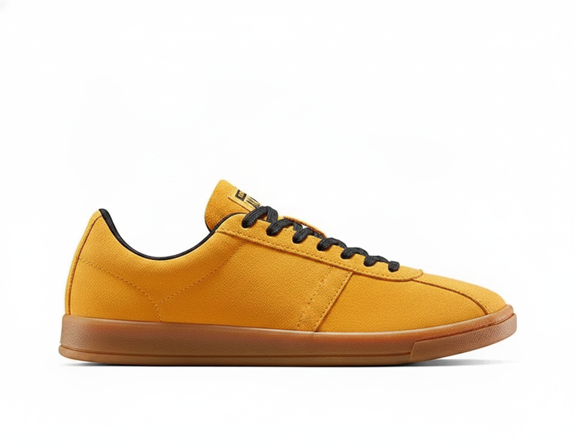 Zapatillas Deportivas Hombre Estilo Retro Amarillas