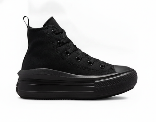 Zapatilla de Plataforma para Niños Color Negro