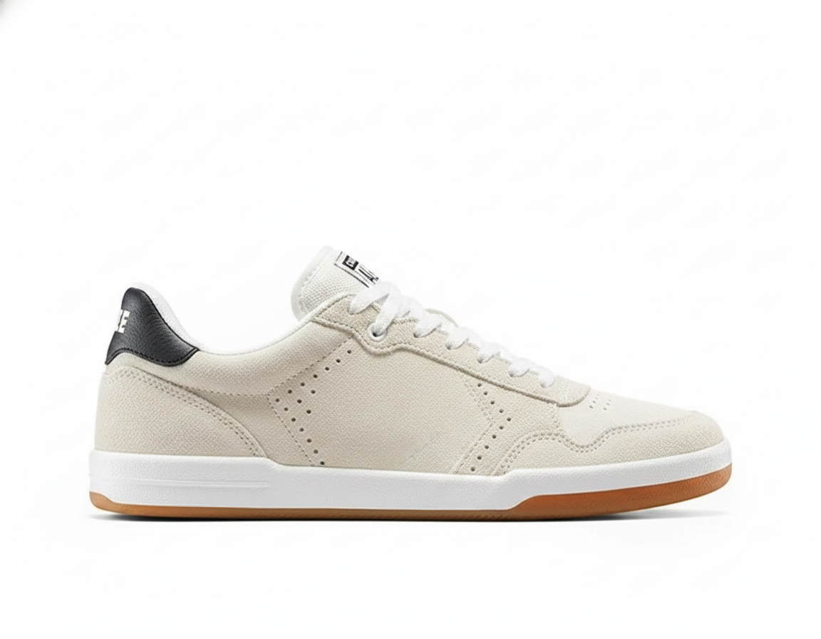 Zapatillas Bajas Deportivas de Skate Hombre - Blanco
