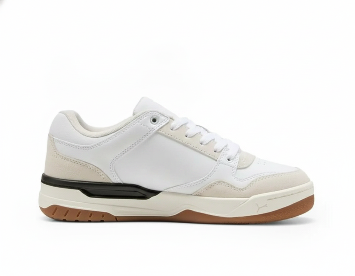 Zapatillas Casuales Hombre Estilo Retro Urbano Blanco