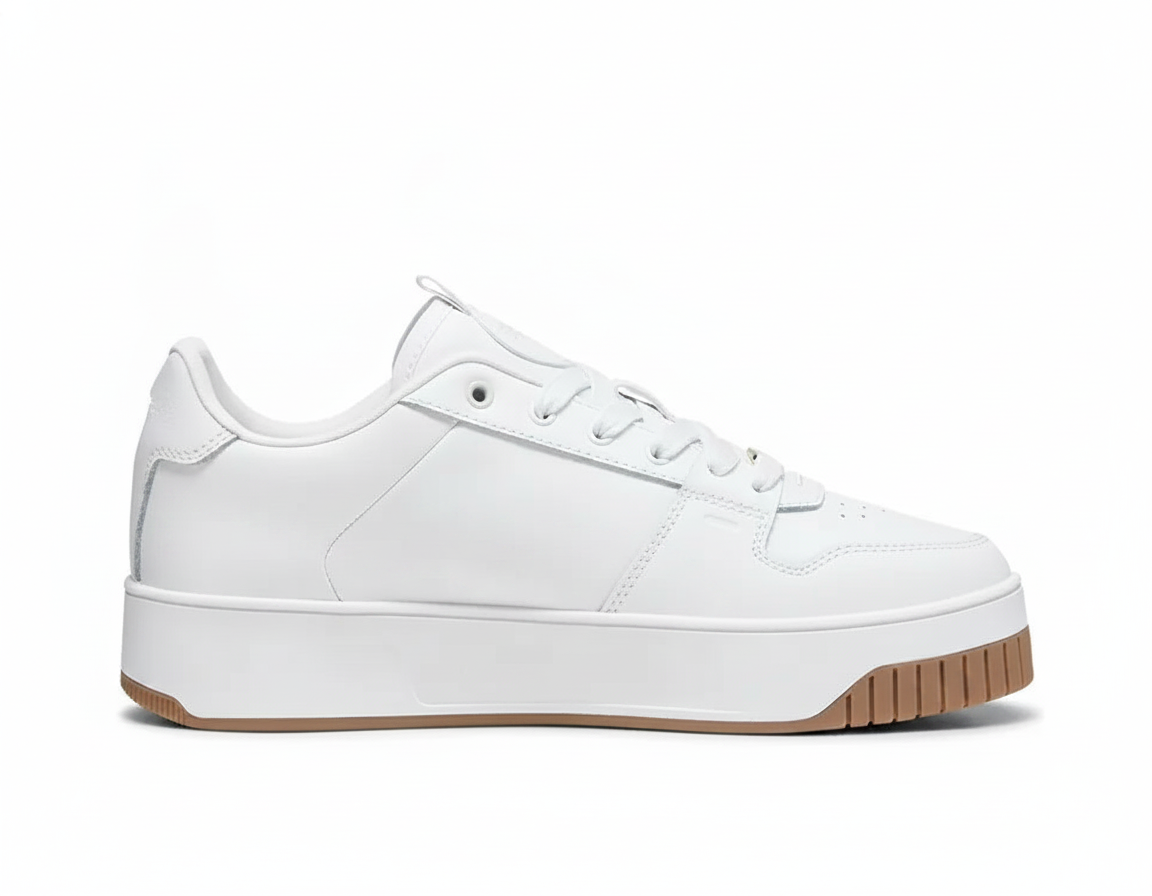 Zapatilla Urbana de Plataforma para Mujer Blanco
