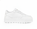 Zapatillas Urbanas Retro con Plataforma Mujer Blancas