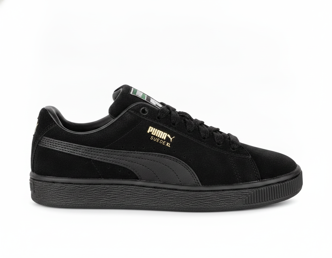 Zapatillas Casuales para Niños Negro Sólido