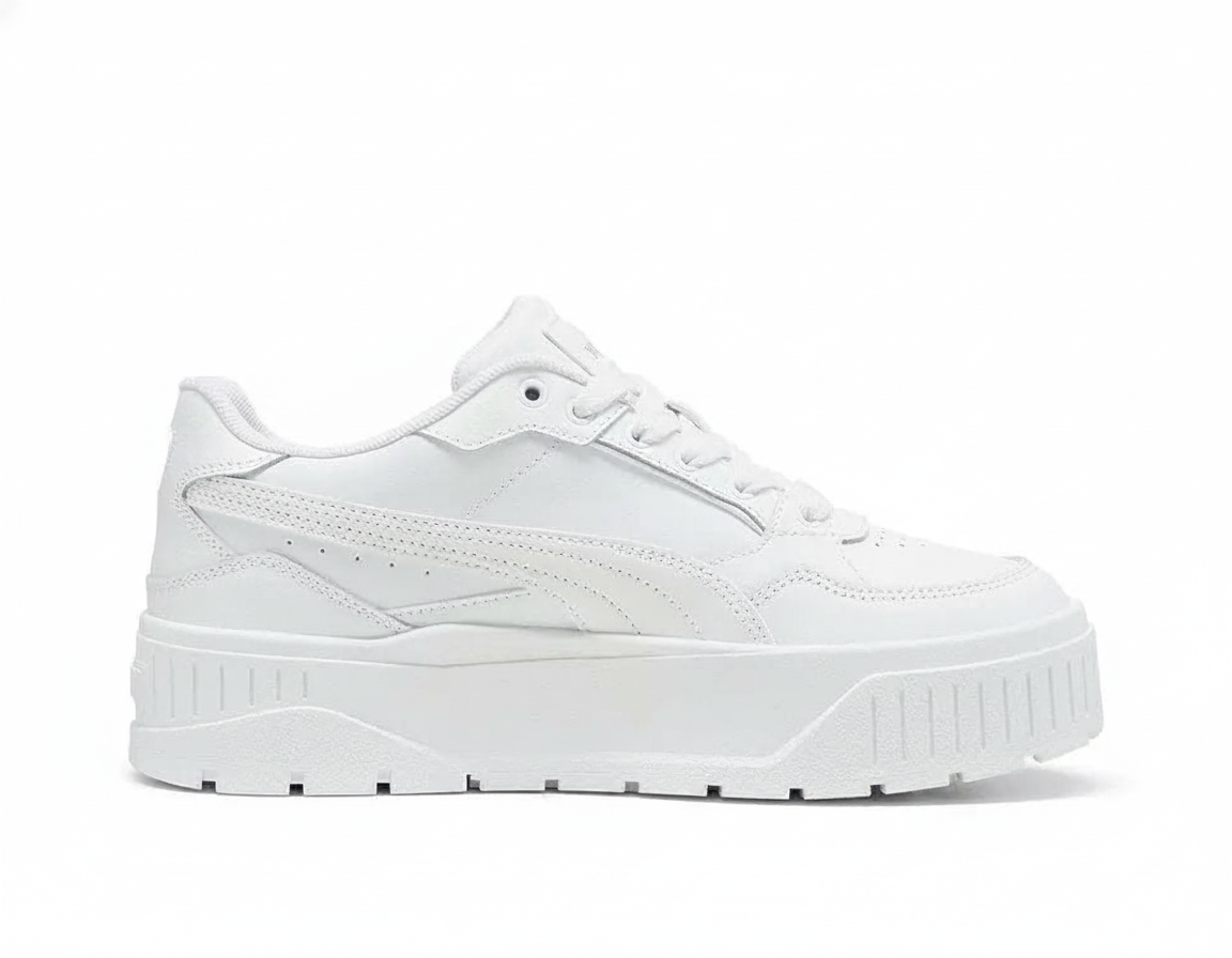 Zapatilla Urbana Casual para Mujer - Estilo Retro Blanco