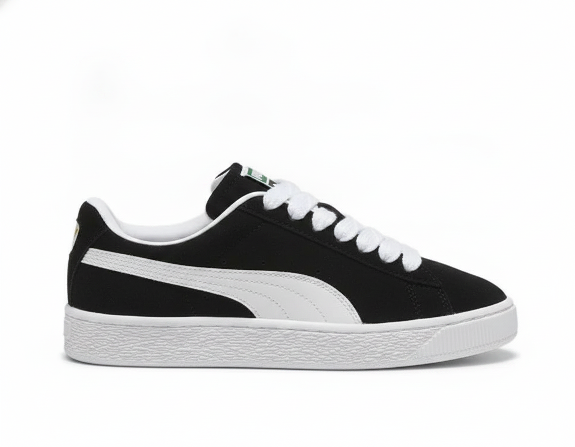 Zapatillas Urbanas Unisex de Gamuza Negras