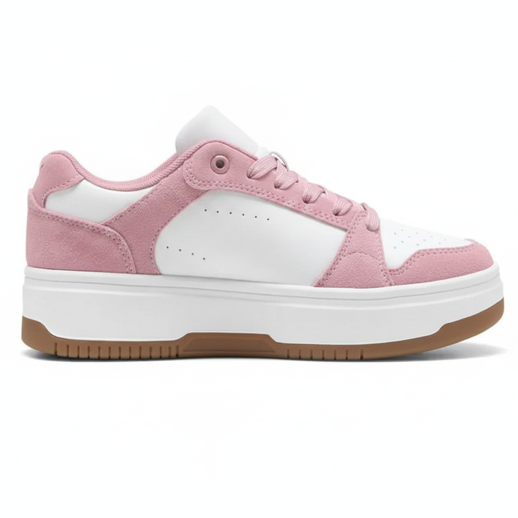 Zapatillas Urbanas Bajas para Mujer Blancas