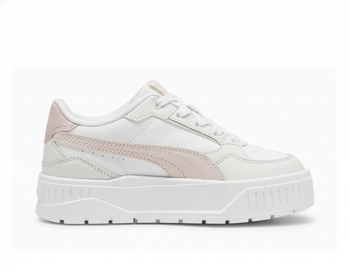 Zapatillas urbanas para niños plataforma - Blanco