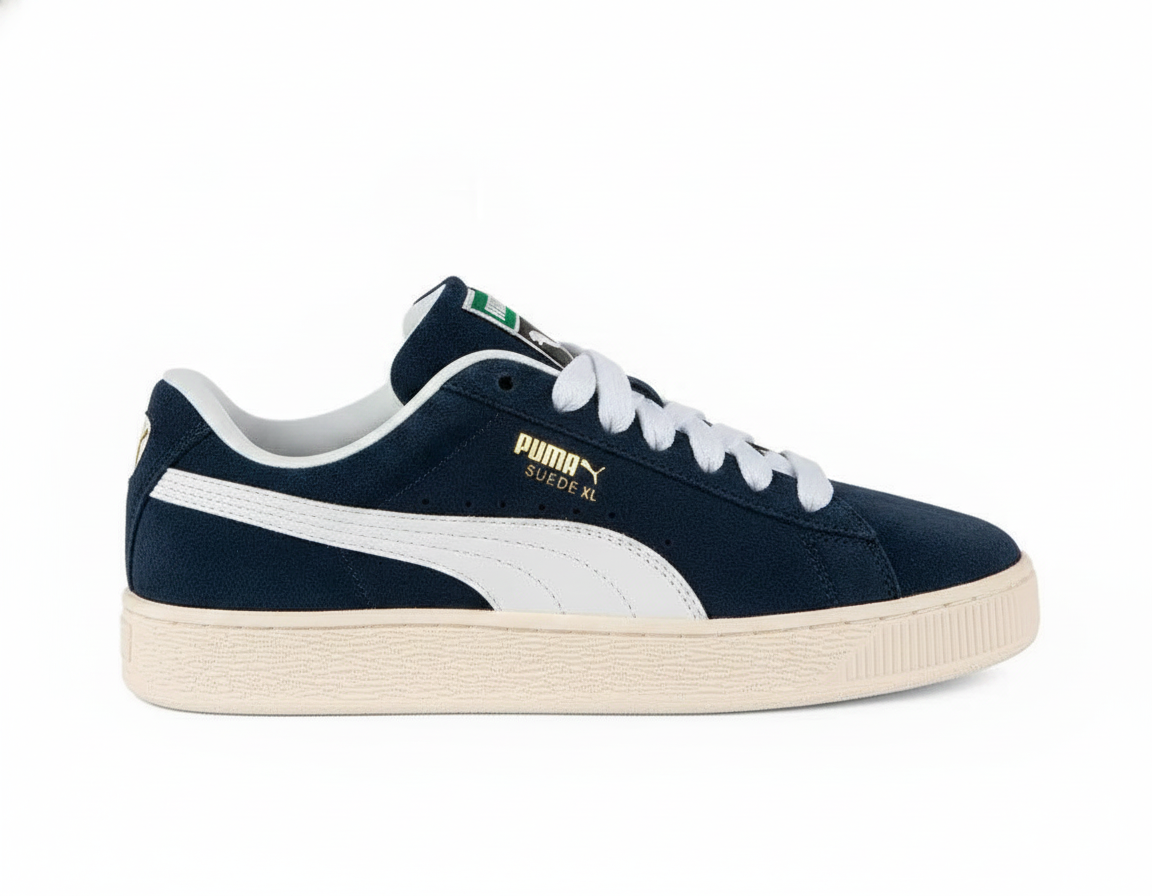 Zapatillas Urbanas de Gamuza para Hombre - Azul