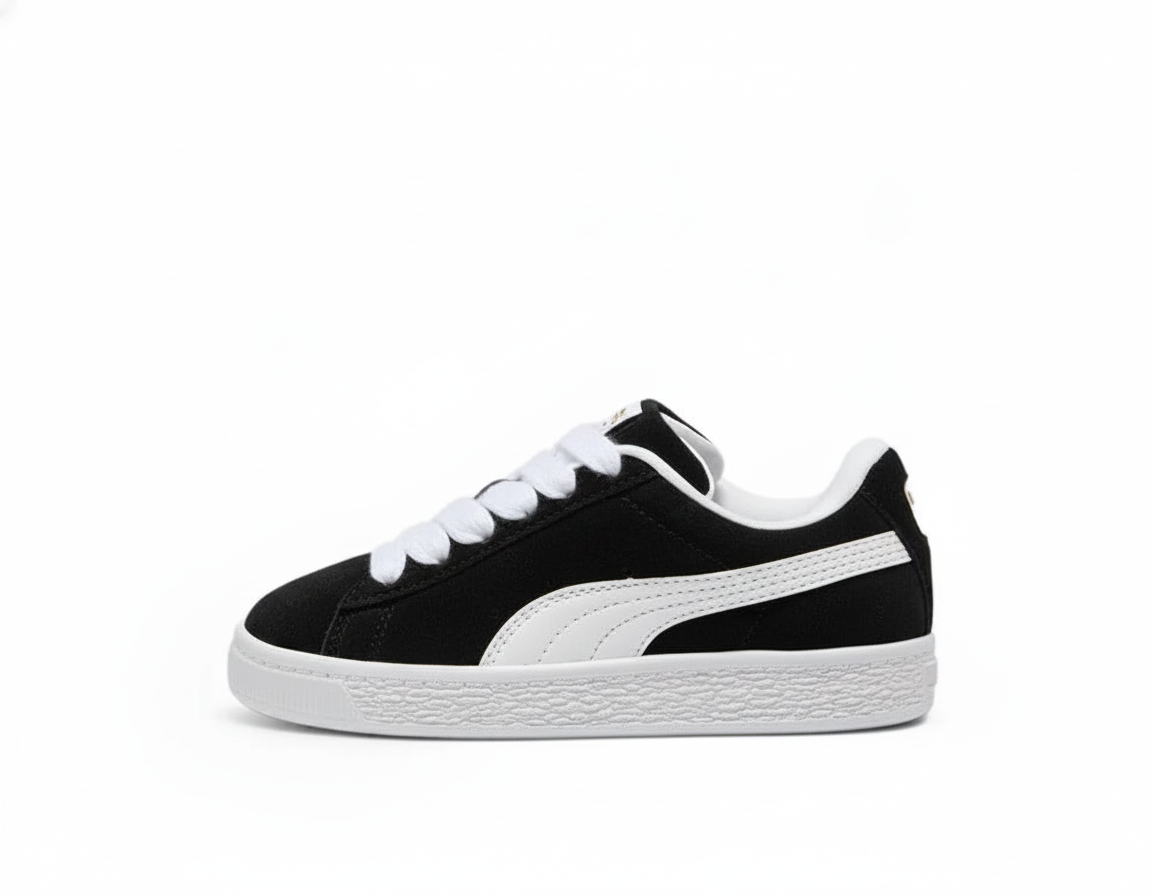 Zapatillas Urbanas de Gamuza para Niños Negro