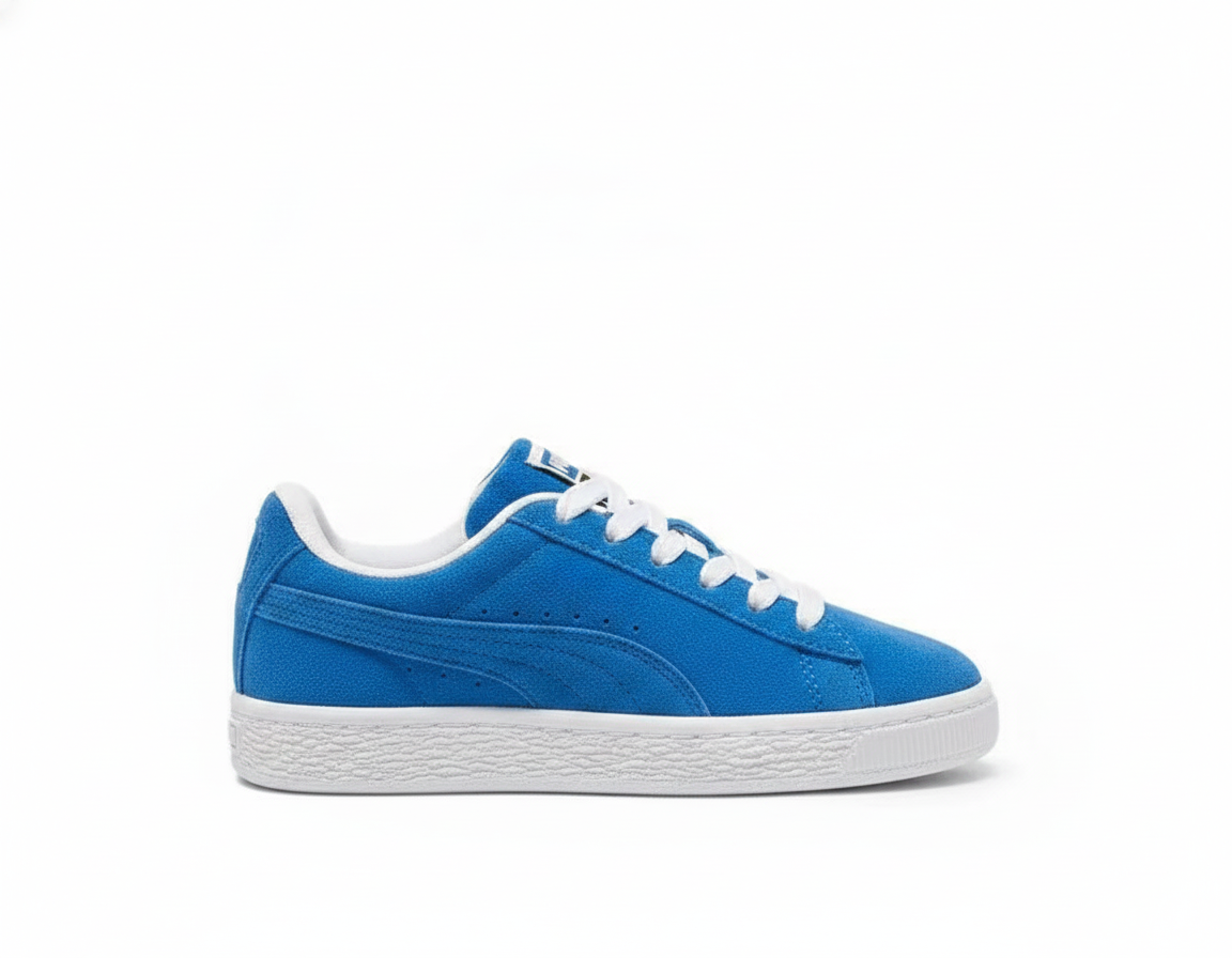 Zapatillas Urbanas de Gamuza para Niños - Azul