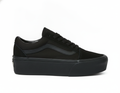 Zapatilla Urbana Plataforma Mujer Color Negro