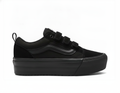 Zapatillas Mujer Negras con Plataforma Estilo Urbano