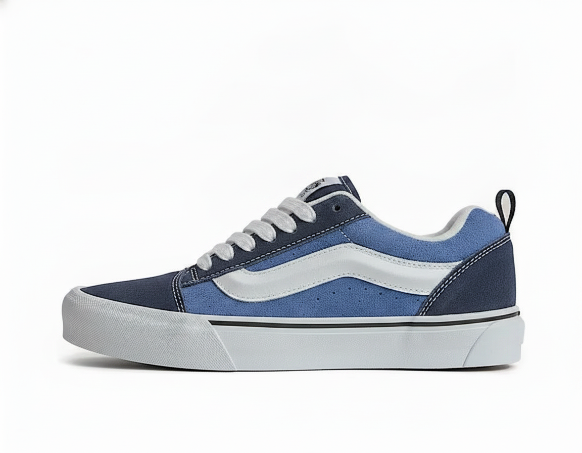 Zapatilla Urbana Casual Unisex de Diseño Voluminoso Azul