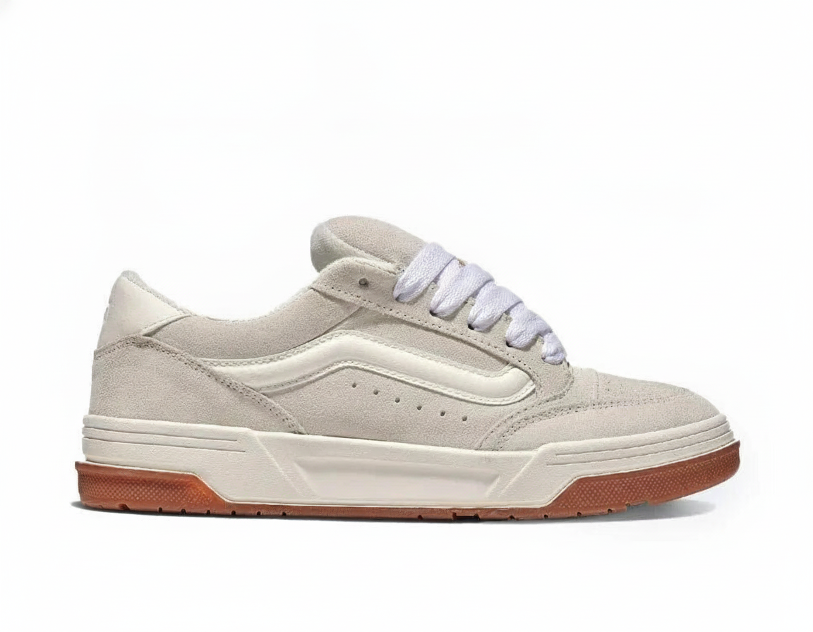 Zapatillas Casuales Estilo Urbano Mujer - Beige