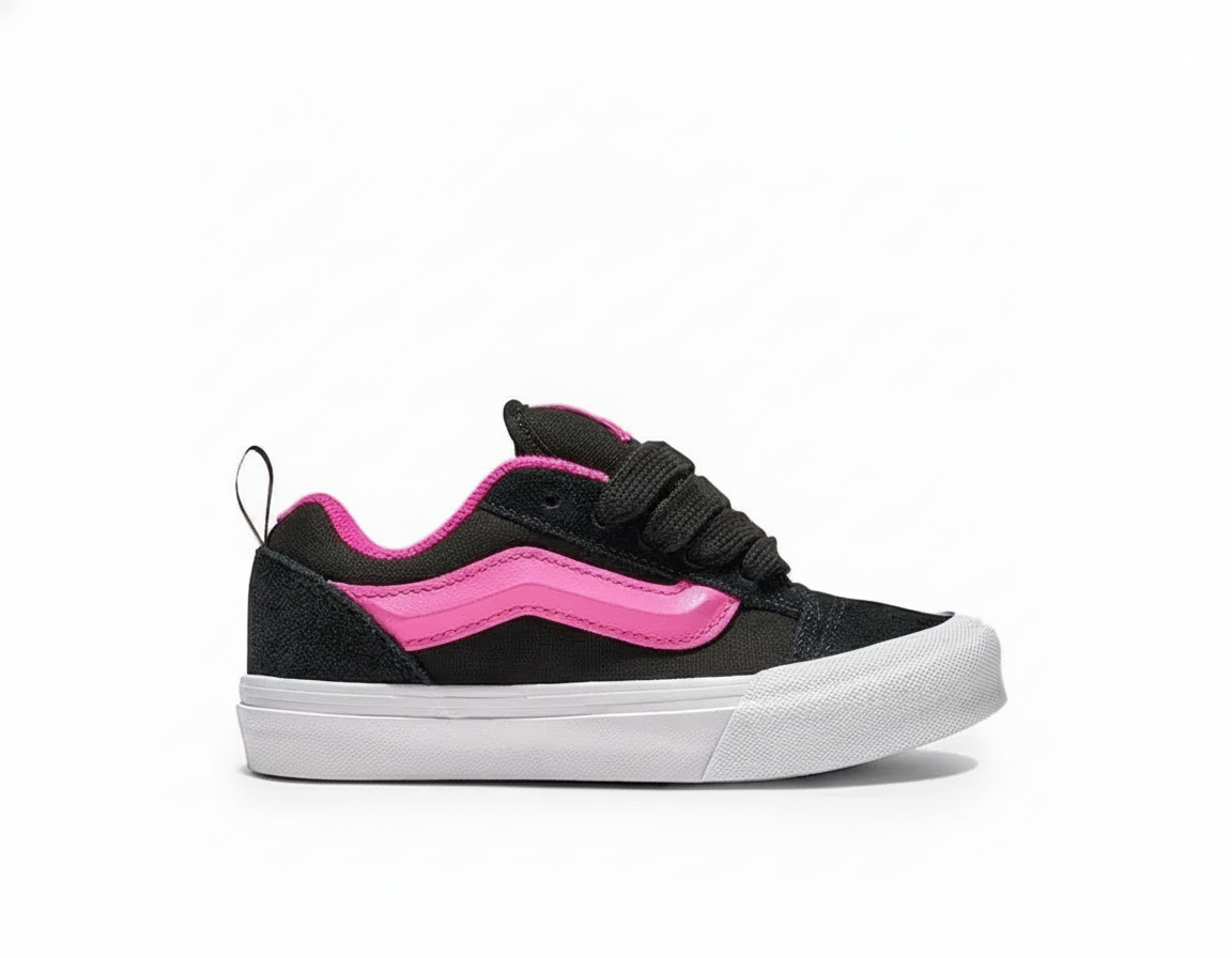 Zapatillas Urbanas Negras para Niños - Estilo Retro