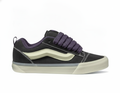 Zapatilla Urbana de Gamuza Mujer Negra y Morada