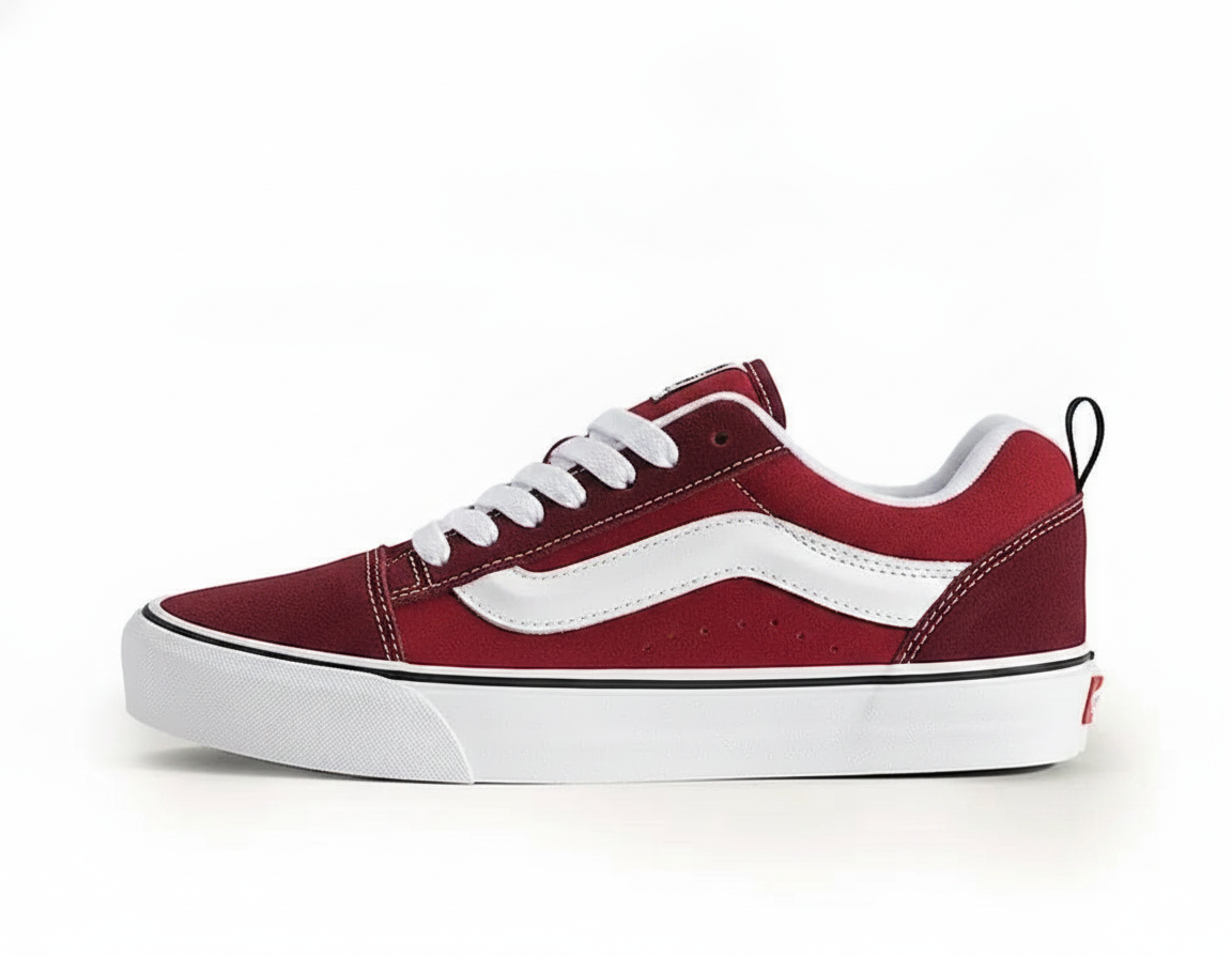 Zapatillas Urbanas Acolchadas Unisex Burdeo